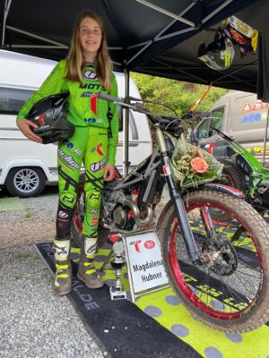 Trialsport-Nachwuchstalent Magdalena Hubner tritt bei der EM an (Bild vergrößern)