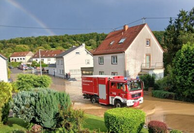 Am Freitagabend, den 2. August 2024 brach über Mandelbachtal erneut eine Starkregen- und Hochwasserereignis herein