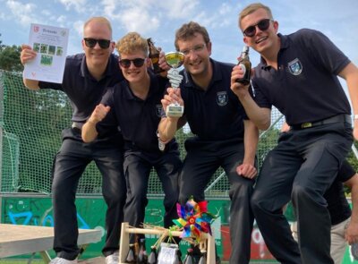 FF Seester belegt 2. Platz beim Sommer-Eisstockschießen