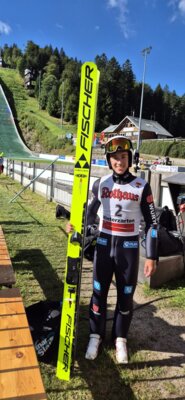 Foto zur Meldung: Juliane und Louis in Hinterzarten