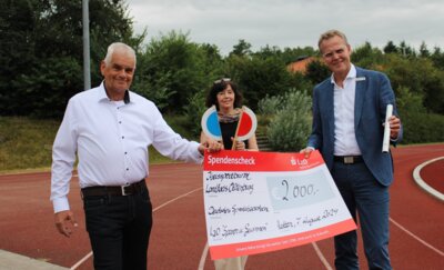 Deutsches Sportabzeichen: Kreissportbund erhält finanzielle Unterstützung von der LzO
