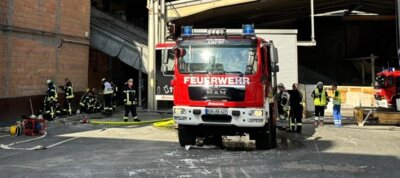 Einsatz bei der WEPA.