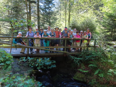 Foto zur Meldung: Der OTG auf Bannwaldtour im Nordschwarzwald unterwegs