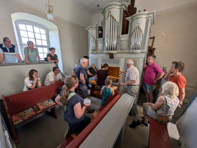 Foto zur Meldung: 200 Jahre Kuhlmann-Orgel in Bühren