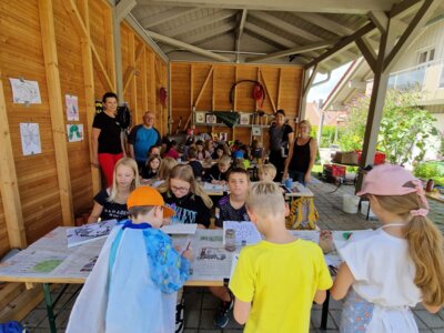 Kinder erschaffen Kunstwerke