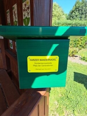 Stempelstelle der Harzer Wandernadel (Bild vergrößern)