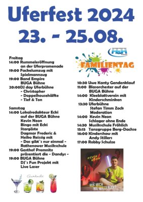 Einladung zum Uferfest in Premnitz (Bild vergrößern)