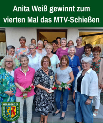 Anita Weiß gewinnt zum vierten Mal das MTV-Schießen (Bild vergrößern)