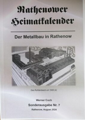 Neue Sonderausgabe des Rathenower Heimatkalender jetzt erhältlich