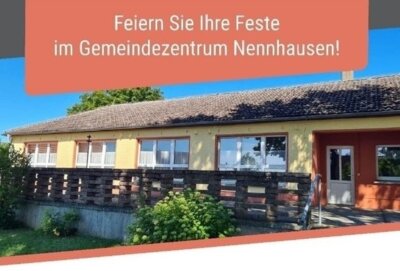 Meldung: Feiern Sie Ihre Feste im Gemeindezentrum Nennhausen