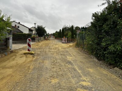 Asphaltierungsarbeiten Mozartstraße