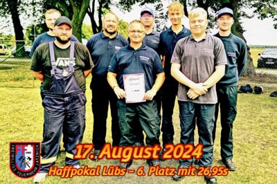 Meldung: HAFFPOKAL in Lübs