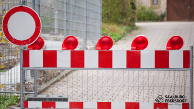 Meldung: Durchfahrt durch die Tummelgasse Saalburg am 19.08. gesperrt