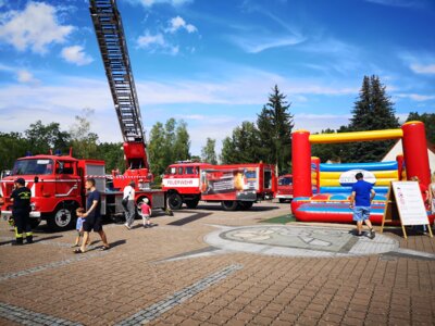 Blaulichttag in Borkheide