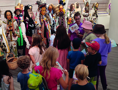 Foto zur Meldung: Sommerferienprogramm im  Fastnachtsmuseum Narrenschopf