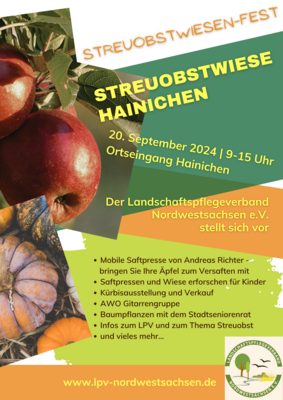 Streuobstwiesenfest des LPV in Hainichen (Bild vergrößern)