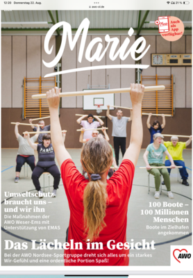 Die Sommerausgabe der Marie ist da! (Bild vergrößern)