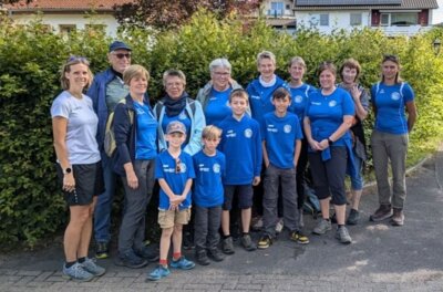 Foto zur Meldung: Wanderung von Gerterode zur Schutzhütte 