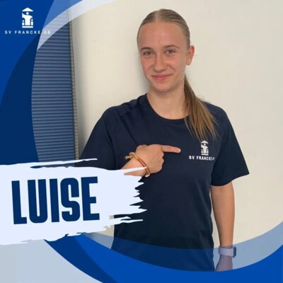 Unsere Übungsleiterin Luise!