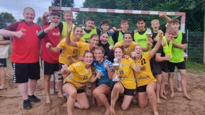 Meldung: A-Jugend des VfL gewinnt Beachhandball-Masters in Hess. Oldendorf