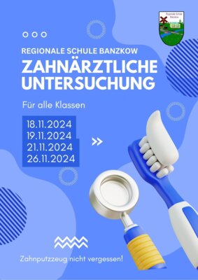 18.11/19.11/21.11 & 26.11.24 Zahnärztliche Untersuchung (Bild vergrößern)