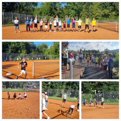 Ferienspiele der Stadt Ortenberg - Tennis für Kids (Bild vergrößern)