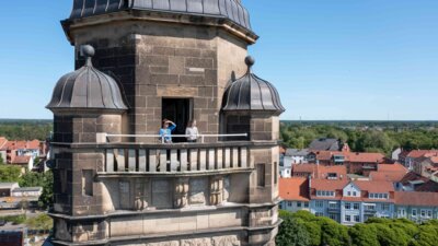 Rathausturm in Wittenberge I Foto: © prignitzliebe I Anja Möller (Bild vergrößern)