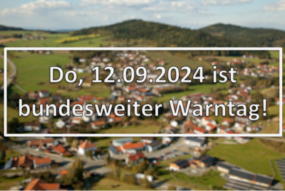 Foto zur Meldung: 12.09.2024 - bundesweiter Warntag