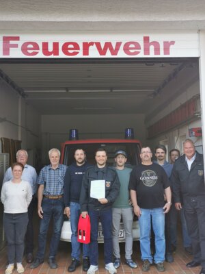 Meldung: Sven Gewehr ist weiterhin Wehrführer der Freiwilligen Feuerwehr Budenbach