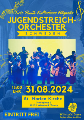 Schwedisches Orchester gastiert in der St.-Marien-Kirche