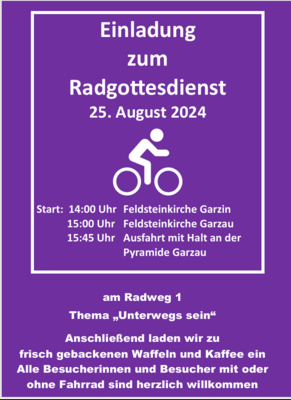 Fahrradgottesdienst (Bild vergrößern)