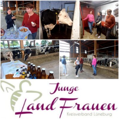 Alles Milch oder was ? /  Junge LandFrauen (Bild vergrößern)