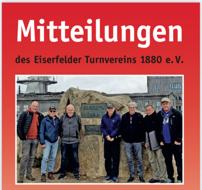 Die neue Vereinsmitteilung ist da (Bild vergrößern)