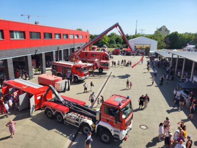 JF besucht Berufsfeuerwehr
