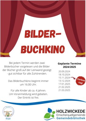 Foto zur Meldung: Bilderbuchkino in der Gemeindebibliothek