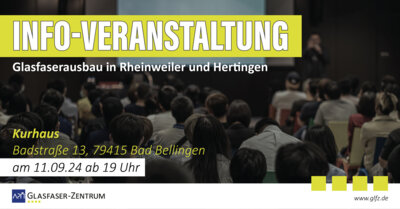 Info-Veranstaltung zum Glasfaserausbau in Rheinweiler und Hertingen am 11.09.2024 (Bild vergrößern)