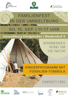 Beliebtes „Felsenfest im Findlingsgarten“ wird erstmals zum „Familienfest in der Umweltburg“