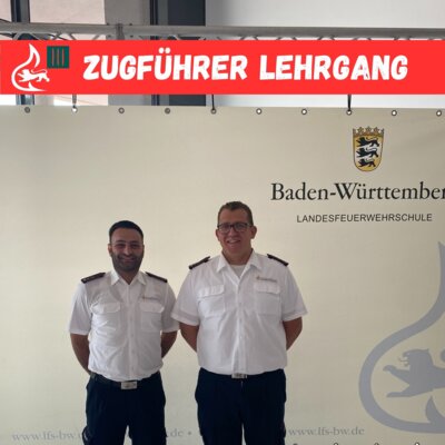 2 neue Zugführer für Kirchardt