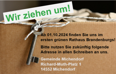 Umzug der Gemeindeverwaltung (Bild vergr&ouml;&szlig;ern)