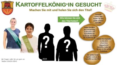 Kartoffelkönign*in gesucht - Machen Sie mit! (Bild vergrößern)