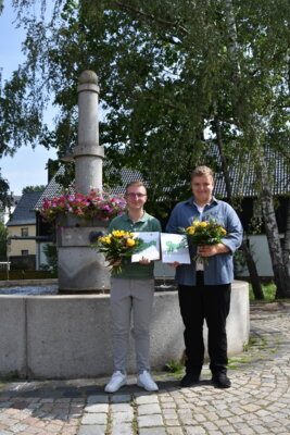 v.l. Tim Seifert und Simon Morawe (Bild vergrößern)