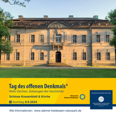 Tag des offenen Denkmals - Schloss Kossenblatt & Kirche (Bild vergrößern)