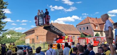 Foto zur Meldung: Zwei Feuerwehrleute sagen Ja!