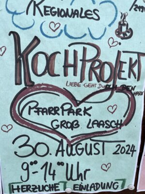 Gross Laasch - Kirche - Gemeinsam Kochen
