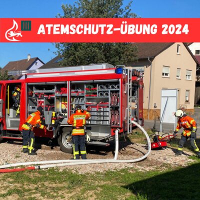 🚒 Große Atemschutz- und Wohnungsbrand-Übung Anfang Juni 2024 🔥