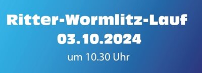 Anmeldestart für den Ritter-Wormlitz-Lauf (Bild vergr&ouml;&szlig;ern)