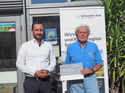 LEADER / Förderschildübergabe Regionalbudget