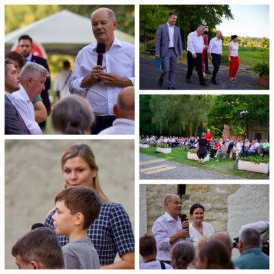 Olaf Scholz zu Gast in Seelow (Bild vergrößern)