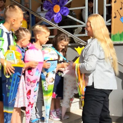 Foto zu Meldung: Herzlich willkommen an der Goethe-Grundschule!