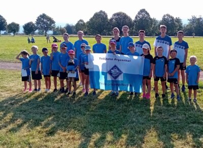 Foto zur Meldung: Argenthaler Leichtathleten rocken Gaubergfest